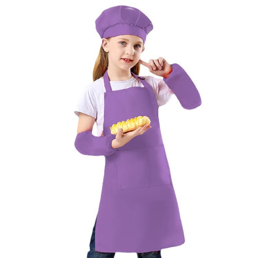 Uniforme de Chef y Delantal para Niños - Traje de Cocinero Infantil Personalizable - Image 2