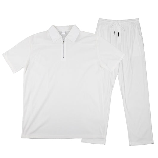 Conjunto Elegante de Polo y Pantalón en Pana para Hombre - Image 17