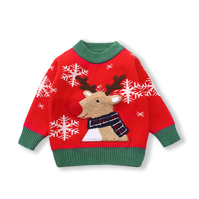 Suéter Infantil Acolchado Reno Navideño - Image 8