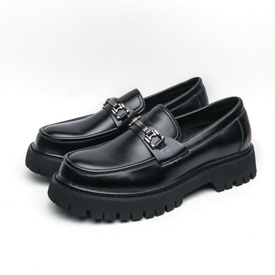 Zapatos Casuales de Cuero con Plataforma para Hombre - Image 5