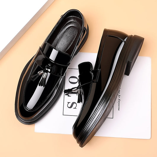 Zapatos de Cuero Formal para Hombre Talla Grande - Cómodos y Elegantes - Image 4