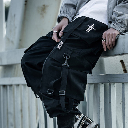 Pantalones Deportivos Holgados Hip Hop para Hombre - Image 6