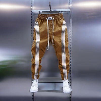 Pantalones Jogger a Rayas para Hombre - Comodidad Casual - Image 3