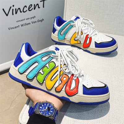 Zapatillas Urbanas Unisex con Letras - Diseño Minimalista Low-Top - Image 16