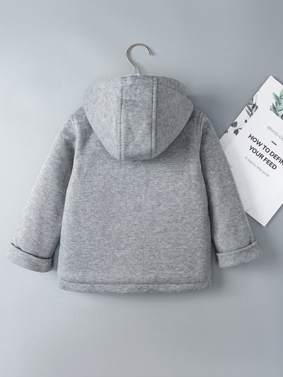 Abrigo con Capucha Forrado en Polar para Niños - Image 13