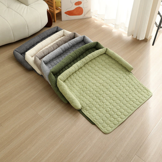 Cama Nido Calmante para Mascotas con Almohada Cervical y Manta Acolchada - Image 21
