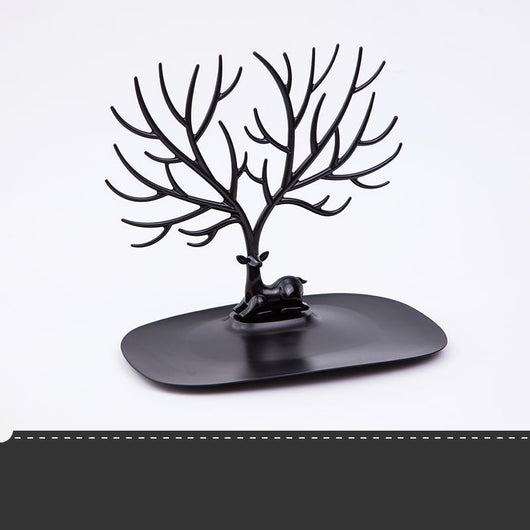 Organizador de Joyas con Soporte Decorativo Árbol - Estuches y Exhibidor para Anillos, Collares y Pulseras - Image 9