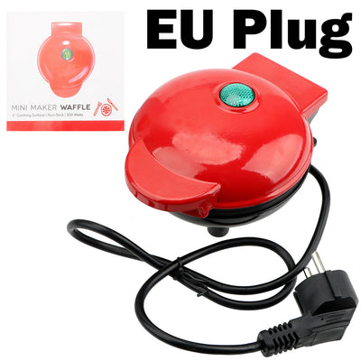 Máquina Eléctrica para Waffles Mini con Moldes de Huevo Burbuja - Desayunos Perfectos en Minutos - Image 14