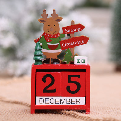 Calendario Navideño de Madera Decorativo - Image 8