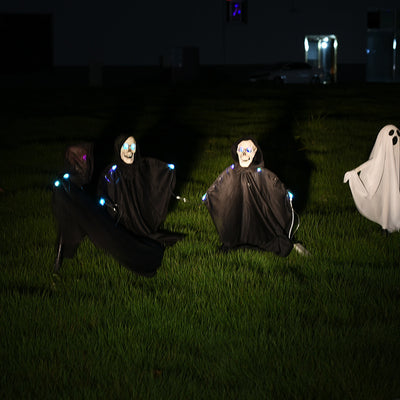 Estaca Fantasma Luminosa Halloween - Decoración Terrorífica con Luz LED para Exterior - Image 5