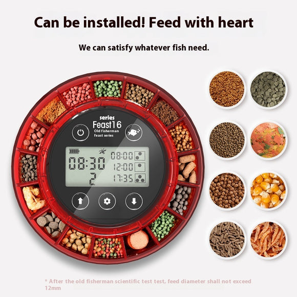Alimentador Automático Inteligente para Acuarios