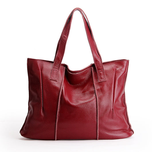 Bolso de Cuero Genuino para Hombro - Diseño Minimalista de Primera Calidad - Image 6