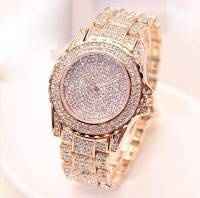 Reloj de Moda Británica con Diamante Simple para Mujer - Banda de Acero Aleado - Image 13