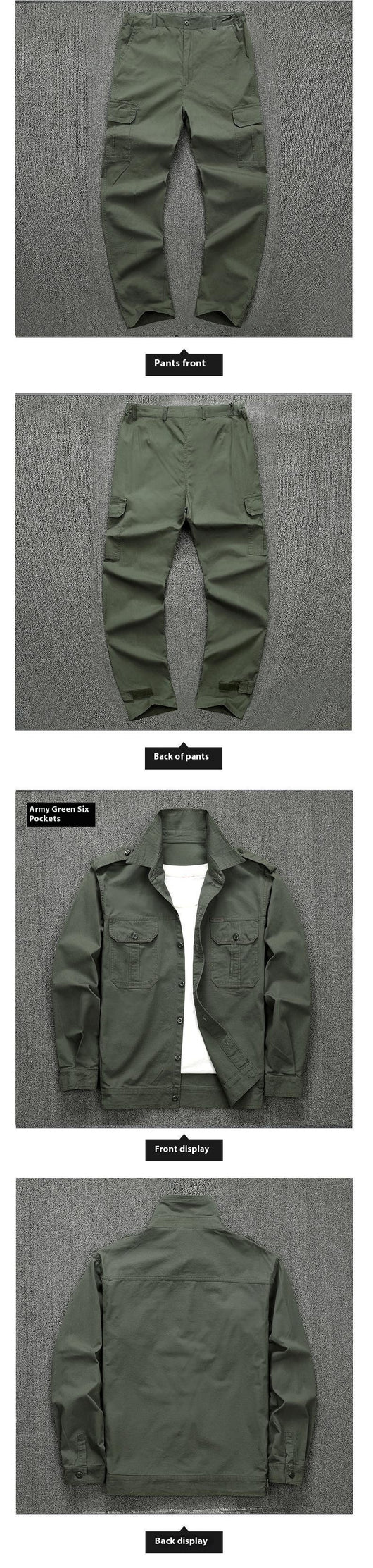 Traje de Trabajo Soldador Antiescaldaduras con Bolsillos Grandes - Image 17