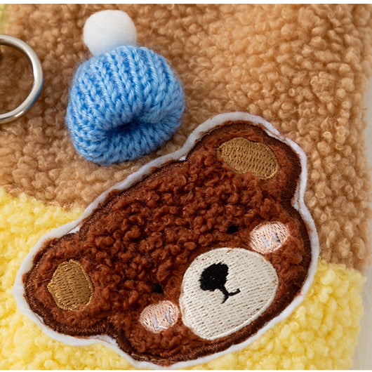 Abrigo Polar para Perros Pequeños con Osito Bordado y Bolsillos Escoceses - Image 21