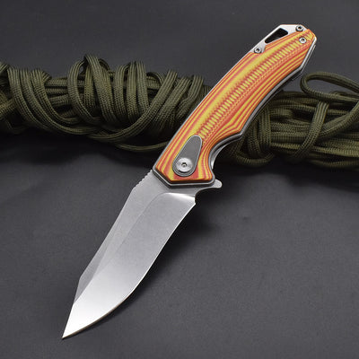 Cuchillo Plegable para Frutas con Mango de Espina de Acero - Image 7