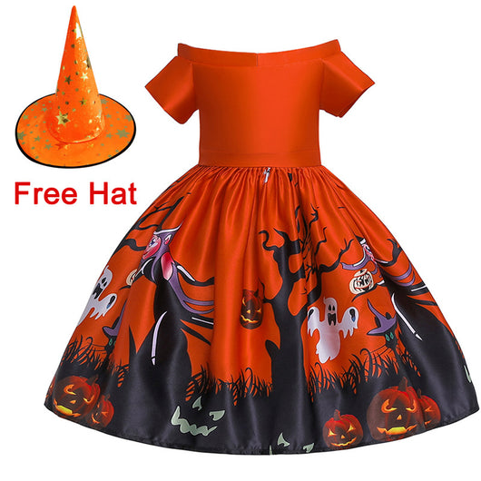 Vestido Infantil con Estampados de Fantasía - Image 5