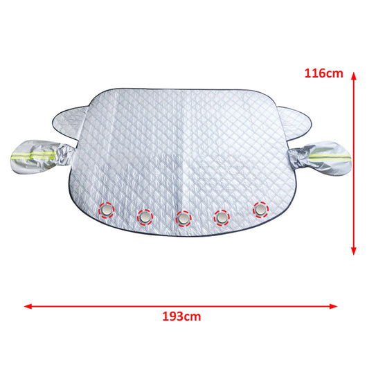 Visera Magnética Anticongelante con Protección Solar Reforzada - Image 3