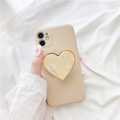 Funda de Silicona Líquida Khaki Antigolpes para iPhone - Image 14