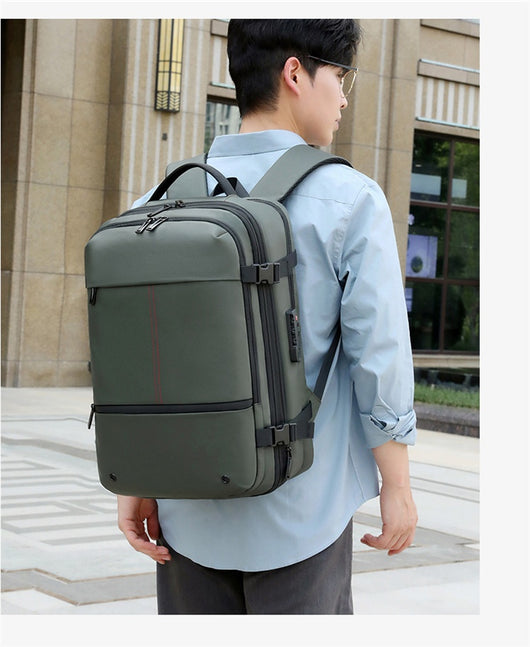Mochila Ejecutiva de Compresión Inteligente Premium - Image 19