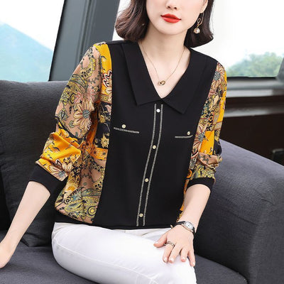 Camisa Clásica de Manga Larga Estilo Occidental para Adultos Mayores - Image 4