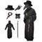 Máscara de Pico Médico de Peste Negro para Disfraz de Halloween
