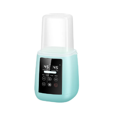 Pink multi-functional single bottle milk warmer with digital display for constant heating, defrosting, and steaming. - Image 4
