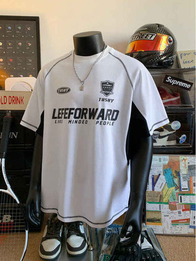 Camiseta Deportiva Suelta Cuello Redondo Manga Corta para Hombre - Image 6