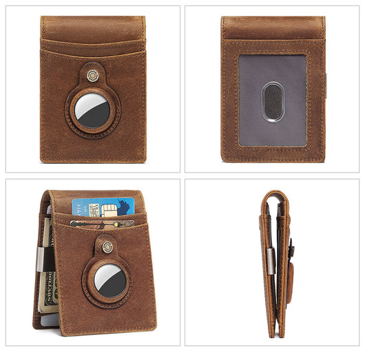 Billetera Minimalista de Cuero con Clip para Monedas y Protección RFID - Image 21