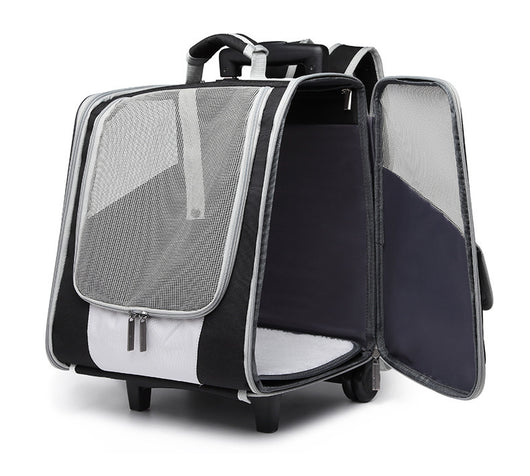 Mochila Transportadora Respirable para Mascotas con Ruedas - Image 21