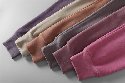 Pantalones Holgados de Cintura Alta con Cordones y Encaje - Image 14