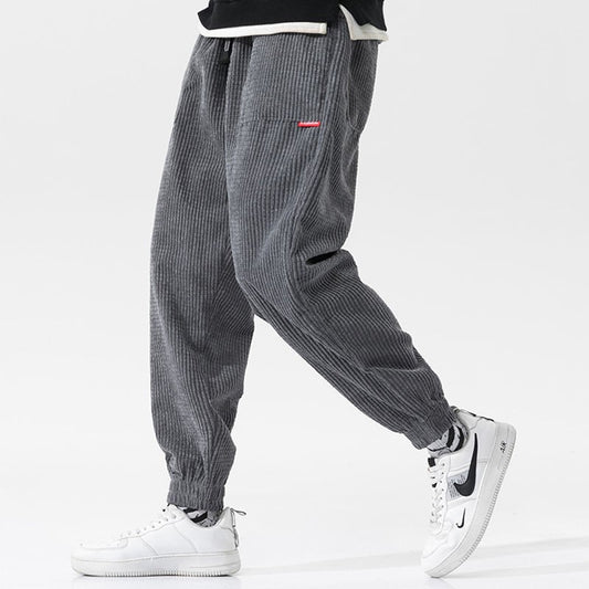 Pantalones Casuales Sueltos Estilo Hong Kong para Hombre