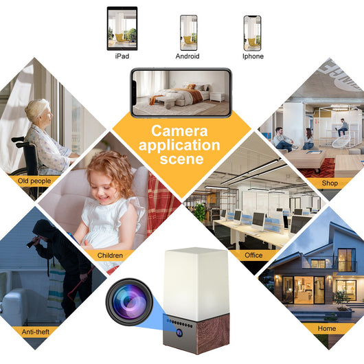 Cámara de Vigilancia WiFi HD con Visión Nocturna y Micrófono Dual para Hogar - Image 39