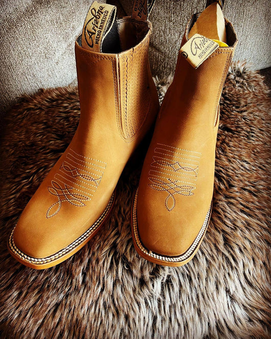 Botas Chelsea Martin con Bordado en Mangas - Estilo Europeo para Hombre - Image 17