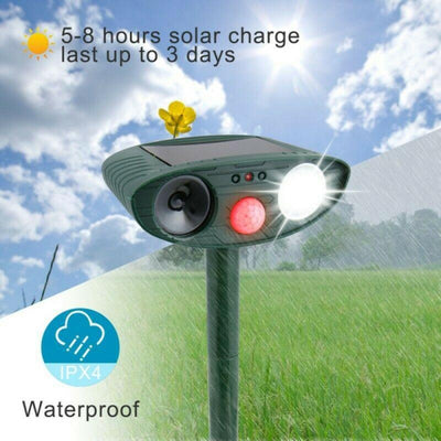 Repelente Solar de Animales con Luz Estroboscópica - Image 2