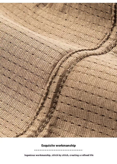 Camisa Manga Larga Cuello Cubano con Pliegues para Hombre - Image 17