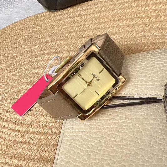 Reloj de Cuero Casual Elegante para Mujer - Diseño Minimalista