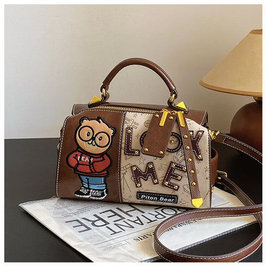 Bolsa de Hombro con Diseño Cartoon Acolchada - Image 20