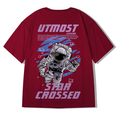 Camiseta Oversized Suelta para Hombre - Estilo Europeo y Americano - Image 8