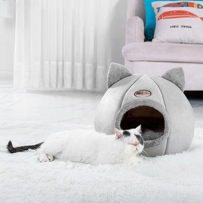 Cama Nido Térmica para Gatos - Sofá Cerrado Grande Impermeable - Image 7