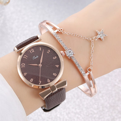 Reloj de Moda para Estudiantes con Pulsera Juego Completo - Image 4