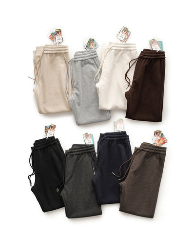 Pantalones de Buzo en Lana con Cintura Elástica y Cordón - Image 15