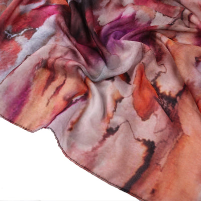 Pañuelo Estampado Tie-Dye en Algodón Poliéster - Image 5