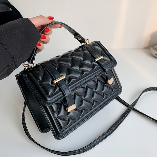 Bolso Mujer con Cinturón de Moda y Diseño Diamantado Portátil - Image 5