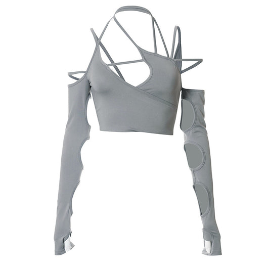 Top Halter Escotado sin Mangas - Diseño Versátil y Elegante - Image 2