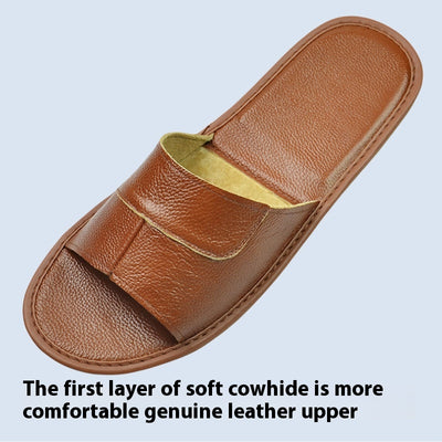 Sandalias de Cuero Premium con Suela Antideslizante para Casa - Image 15