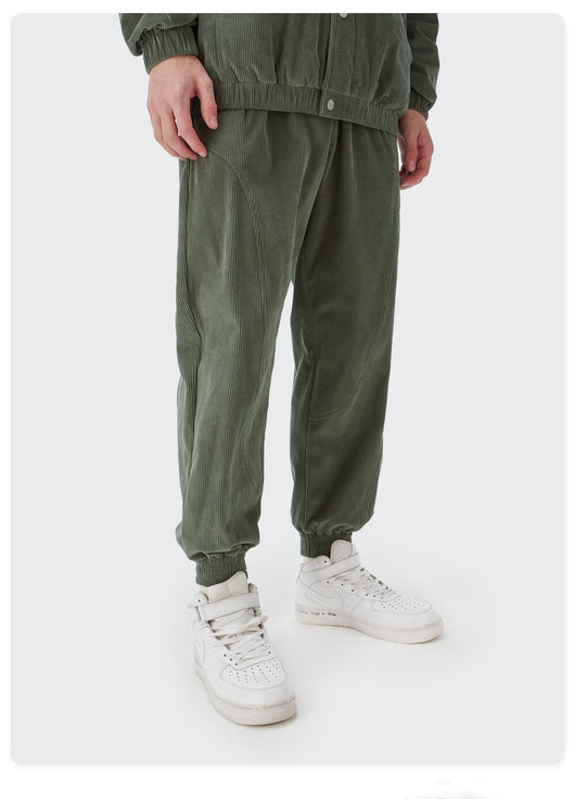 Pantalones de Chándal Holgados Retro Americano para Hombre - Otoño Casual - Image 9