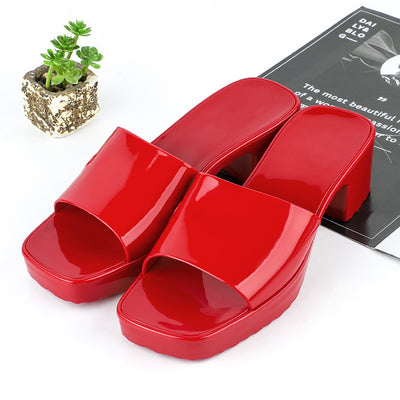 Sandalias Plataforma de Verano para Mujer con Tacón Grueso y Punta Cuadrada - Image 13