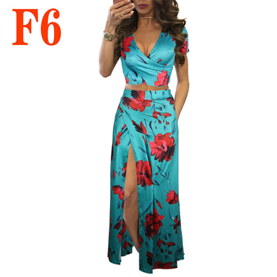 Conjunto Floral de Dos Piezas para Mujer - Image 12