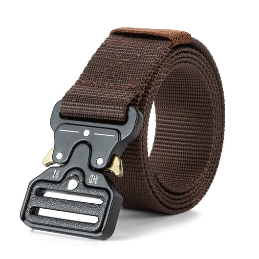 Cinturón Táctico de Lona Gruesa para Hombre - Image 4